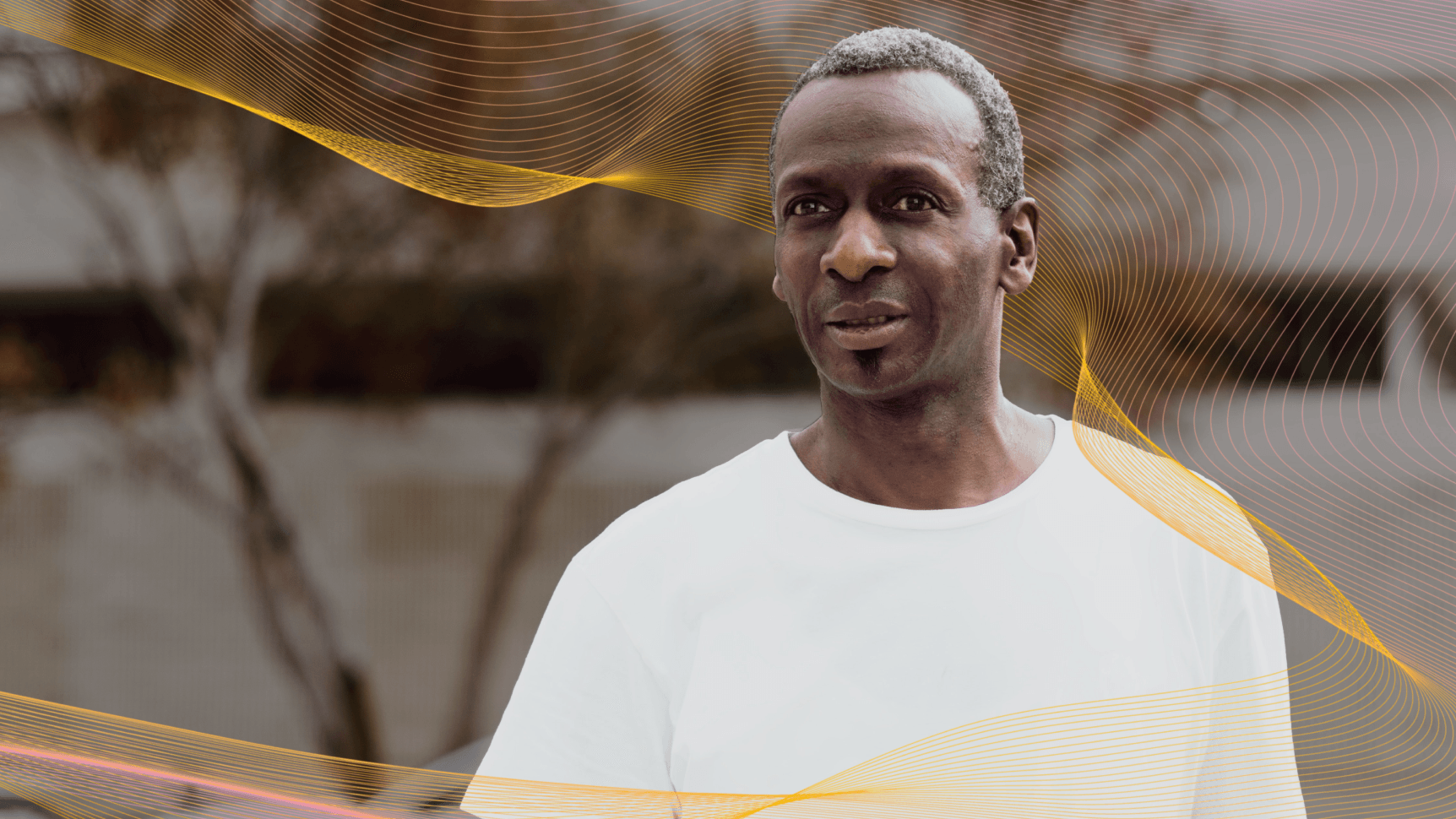 man in white shirt image