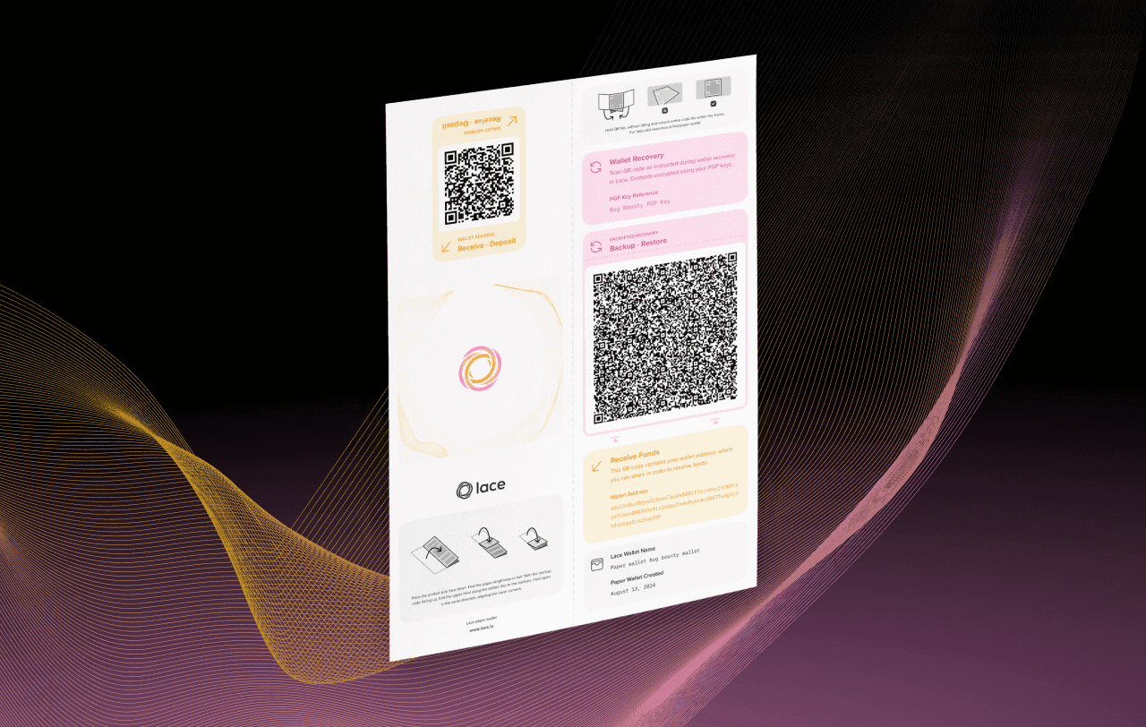 The Lace Paper Wallet